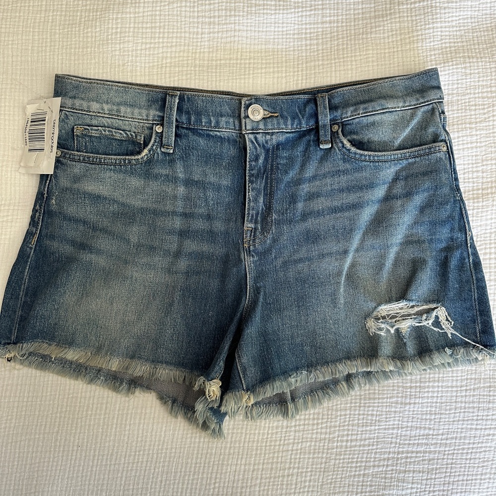 NWT Hudson Gemma Midrise Denim Shorts 32